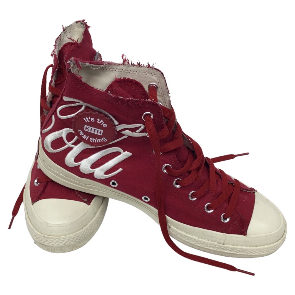 Rare Converse X Coca Cola X Kith Red Chuck 70s Hi… - image 7